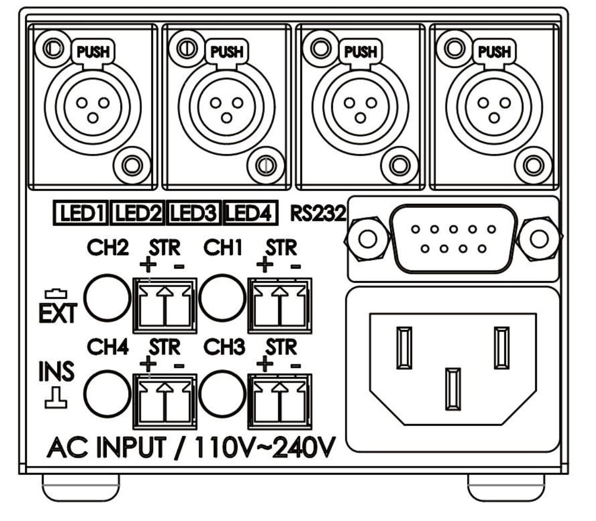10bit RS232调光器操作说明
